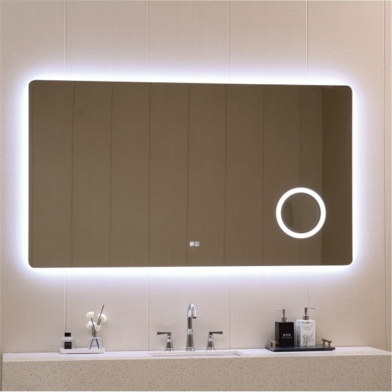Огледало за баня с вградено LED осветление "Touch screen ICL 1835 - цена: 899.00лв.
